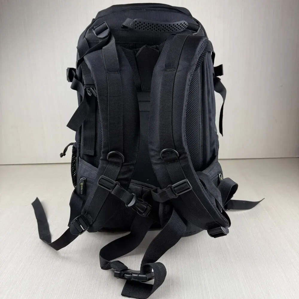 Evecase Backpack Style Black Camera Bag